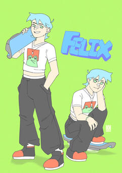 (O.C.) Felix - Flat Color